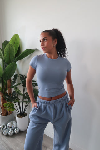 Stone Blue Staple T-Shirt