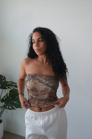 Camo Tube Top