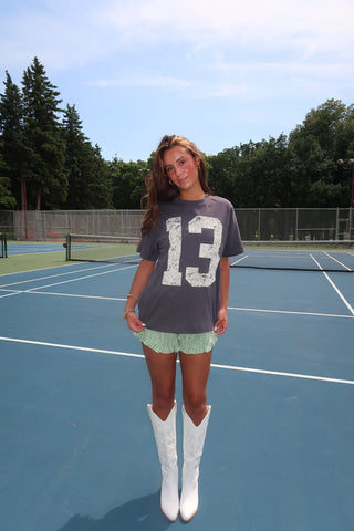 “13” Oversized Graphic Tee