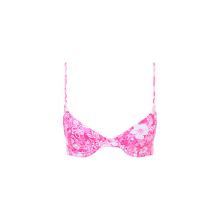 Kulani Kinis Slim Underwire Bra Bikini Top - Island Blush