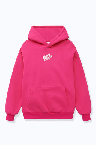 Happy Camp3r Pink Velvet Puff Series Hoodie