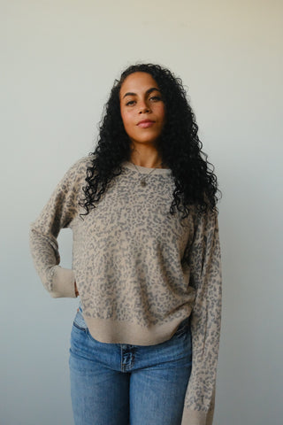 Thread & Supply Leopard Sweater