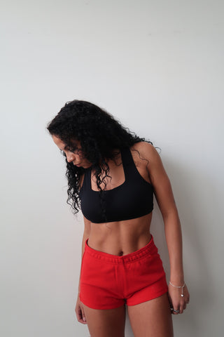 French Terry 2” Lounge Shorts - Glazed Cherry