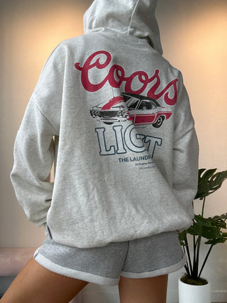 Coors Light Racing Hideout Hoodie - Pebble Heather