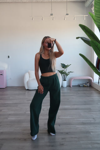 Regency Green V-Neck Butter Soft Tank Top