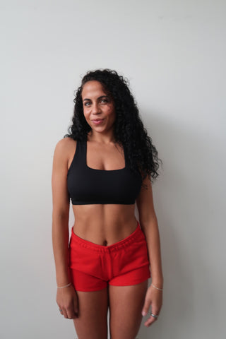 French Terry 2” Lounge Shorts - Glazed Cherry