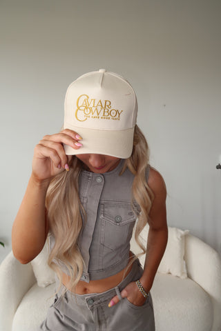 Caviar Cowboy Trucker Hat