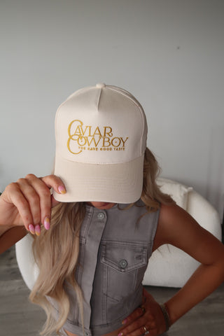 Caviar Cowboy Trucker Hat