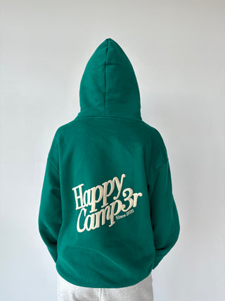 Happy Camp3r Frosted Teal Puff Series Hoodie