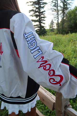 Coors Light Official Tm - Racing Jacket - Black