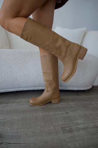 Steve Madden Riggs Banana Leather Boots