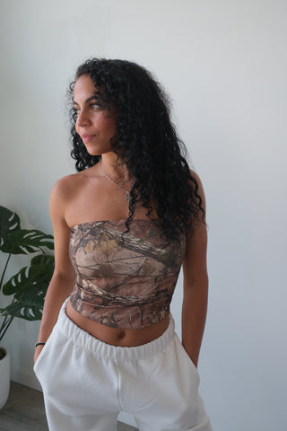 Camo Tube Top