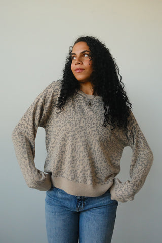 Thread & Supply Leopard Sweater