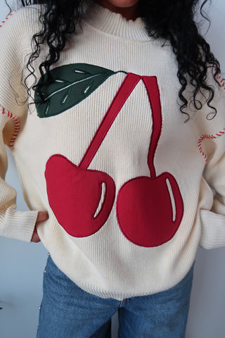 Cherry Patch Sweater