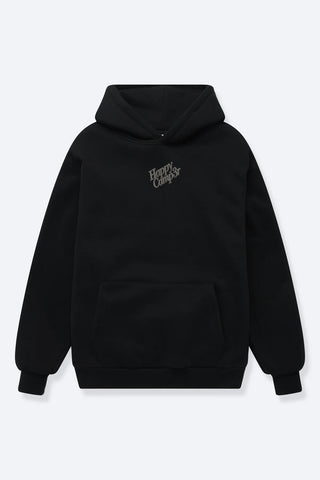 Happy Camp3r Black Puff Series Hoodie