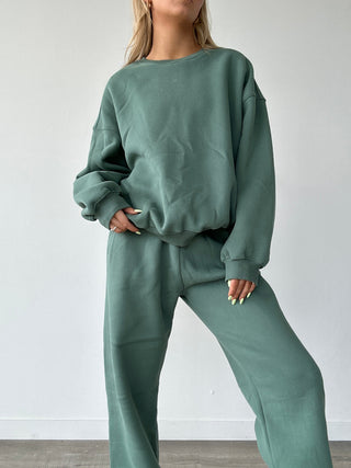 Pine Green Staple Joggers