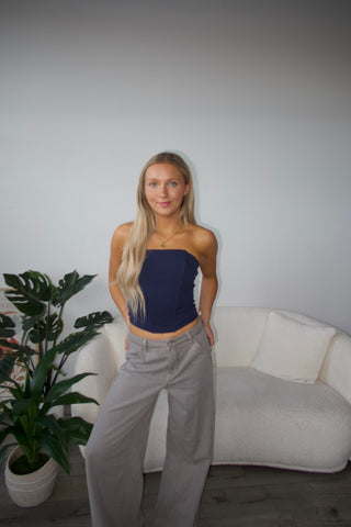 Double Lined Linen Corset