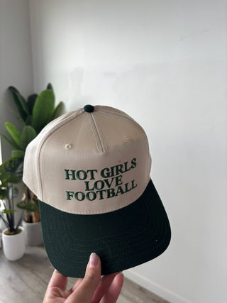 “Hot Girls Love Football” Trucker Hats