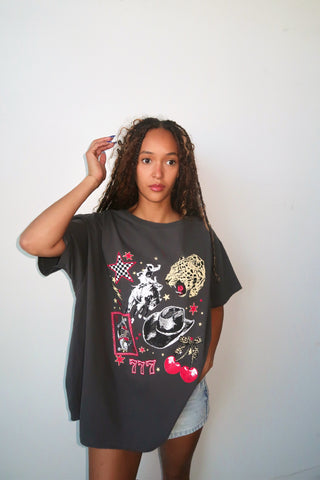 Cowboy Collage Graphic Tee