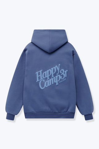 Happy Camp3r Vintage Blue Puff Series Hoodie