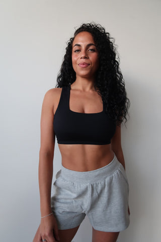 French Terry 3” Lounge Shorts - Heather Grey