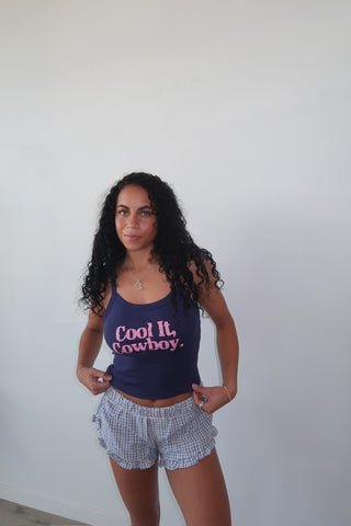 “Cool It Cowboy” Tank Top