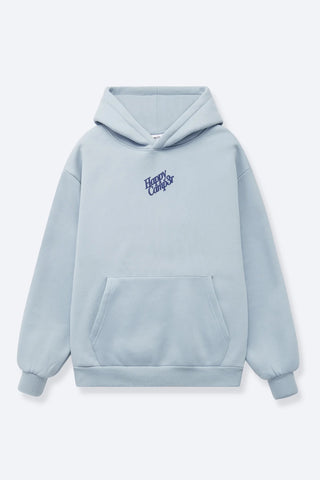 Happy Camp3r Snowflake Blue Puff Series Hoodie