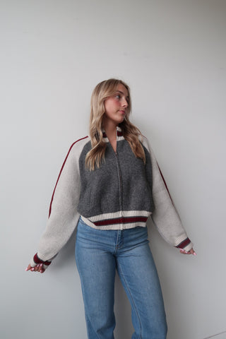 “85” Sweater With Star Accents