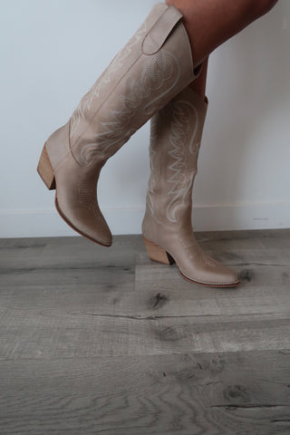 Tan Cowgirl Boots
