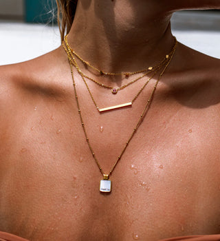 Alco Gold Endlessly Creating Necklace - Water Resistant