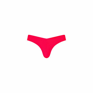 Kulani Kinis Cheeky V Bikini Bottom - Cherry Crush