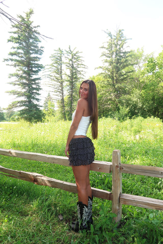 Polkadot Mini Skort