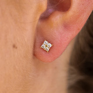 Alco Gold Gemini Studs - Water Resistant