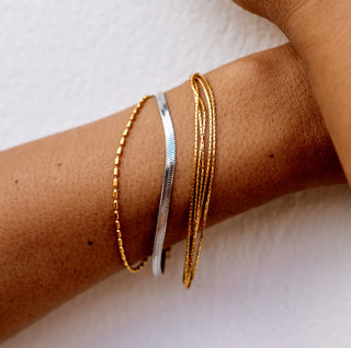 Alco Gold Windswept Bracelet - Water Resistant