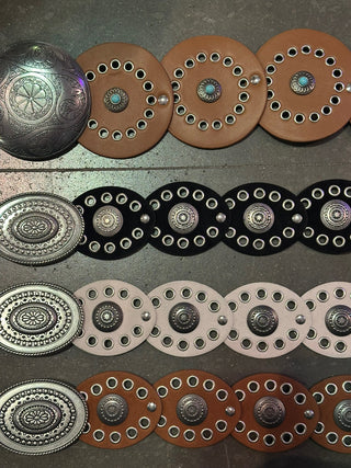 Brown Western Bubble Belt