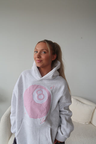 Lucky You 8 Ball Embroidered Hoodie