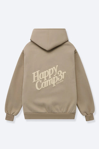Happy Camp3r Taupe Puff Series Hoodie