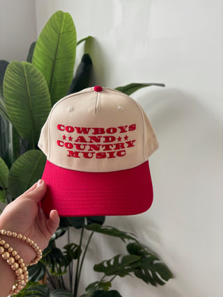 “Cowboys And Country Music” Trucker Hat