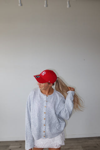 Red New York Yankees 47’ Brand Baseball Hat
