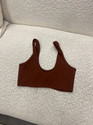 Brown Studio Wavy Bra Top