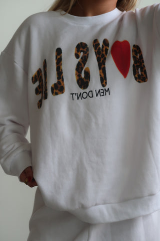 Boys Lie Caitlyn Coded Kara Crewneck