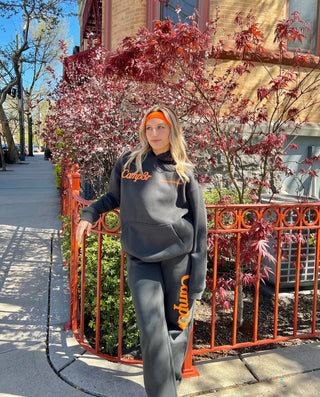 Black Happy Camp3r Luxury Leisurewear Sweatpants