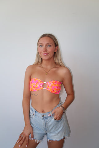 Kulani Kinis Strapless Bandeau Bikini Top - Honey Baby