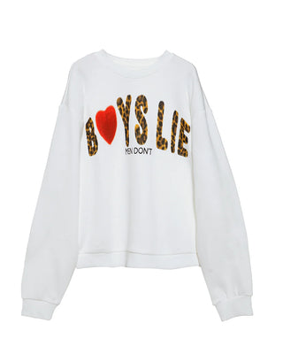 Boys Lie Caitlyn Coded Kara Crewneck