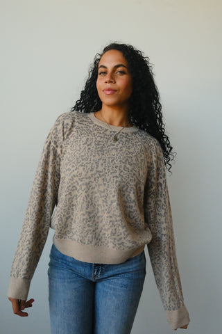 Thread & Supply Leopard Sweater