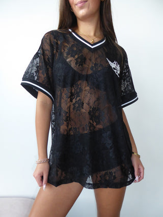 Boys Lie 2nd Base Home Run Hero Jersey