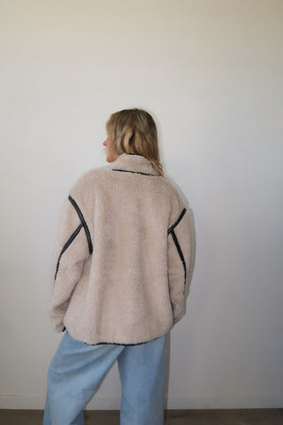 Reversible Faux Shearling Jacket