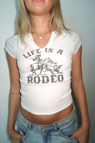 “Life Is A Rodeo” Baby Tee