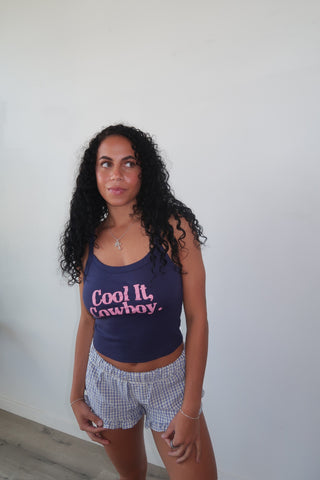 “Cool It Cowboy” Tank Top