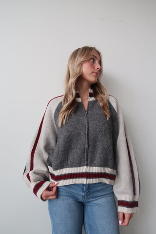“85” Sweater With Star Accents